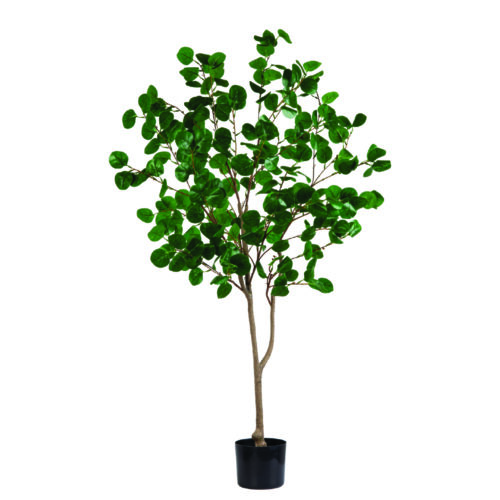 ARTIFICIAL 51" EUCALYPTUS TREE INDOOR & OUTDOOR