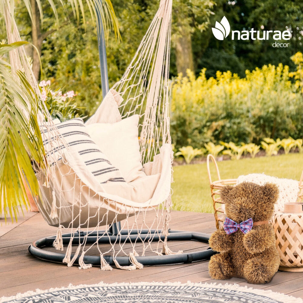 Topiaire de Jardin Naturae Decor ours brun avec nœud papillon - topiaire en pelouse artificielle pour jardin- 13 po – Image 6