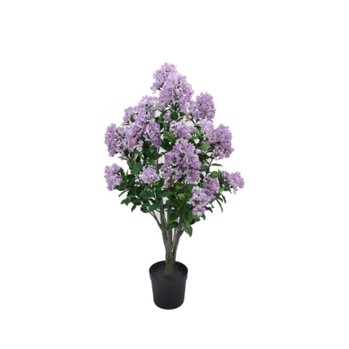 Lilas d'été mauve artificiel Intérieur/Extérieur 24 po