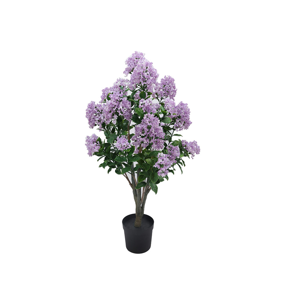 Lilas d'été mauve artificiel Intérieur/Extérieur 24 po