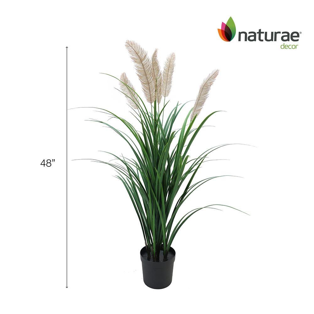 Graminée artificielle Intérieur/Extérieur 48 po – Image 3